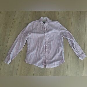 J-Crew Button Down Red White & Blue Seersucker